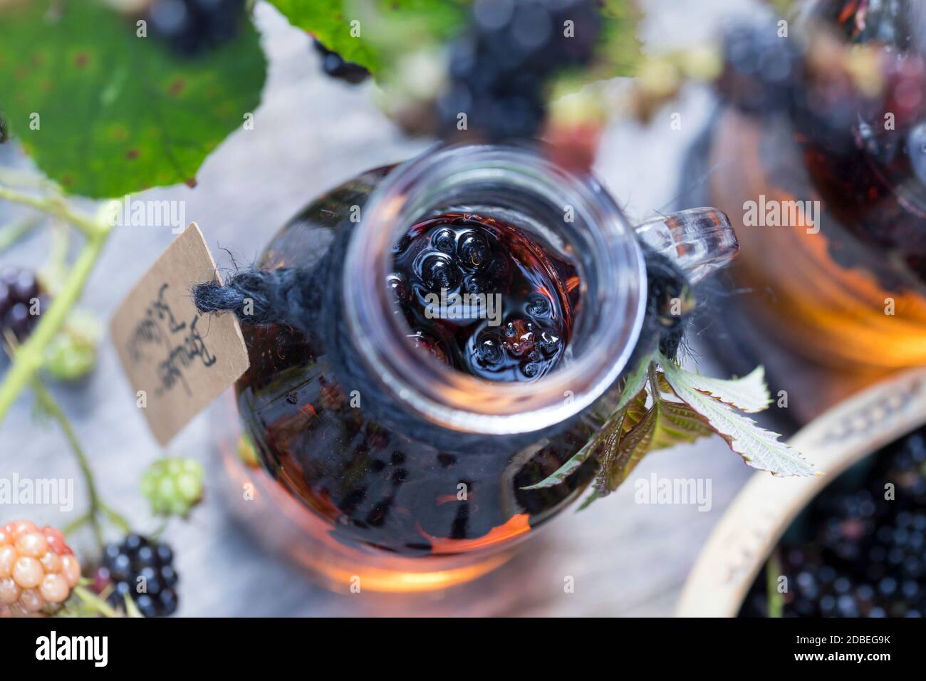 Brombeer-Balsamico, Brombeer-Essig, Brombeerbalsamico, Brombeeressig ...