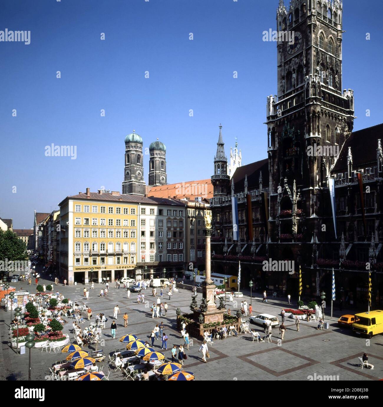 Marienplatz in Munich, Germany Stock Photo