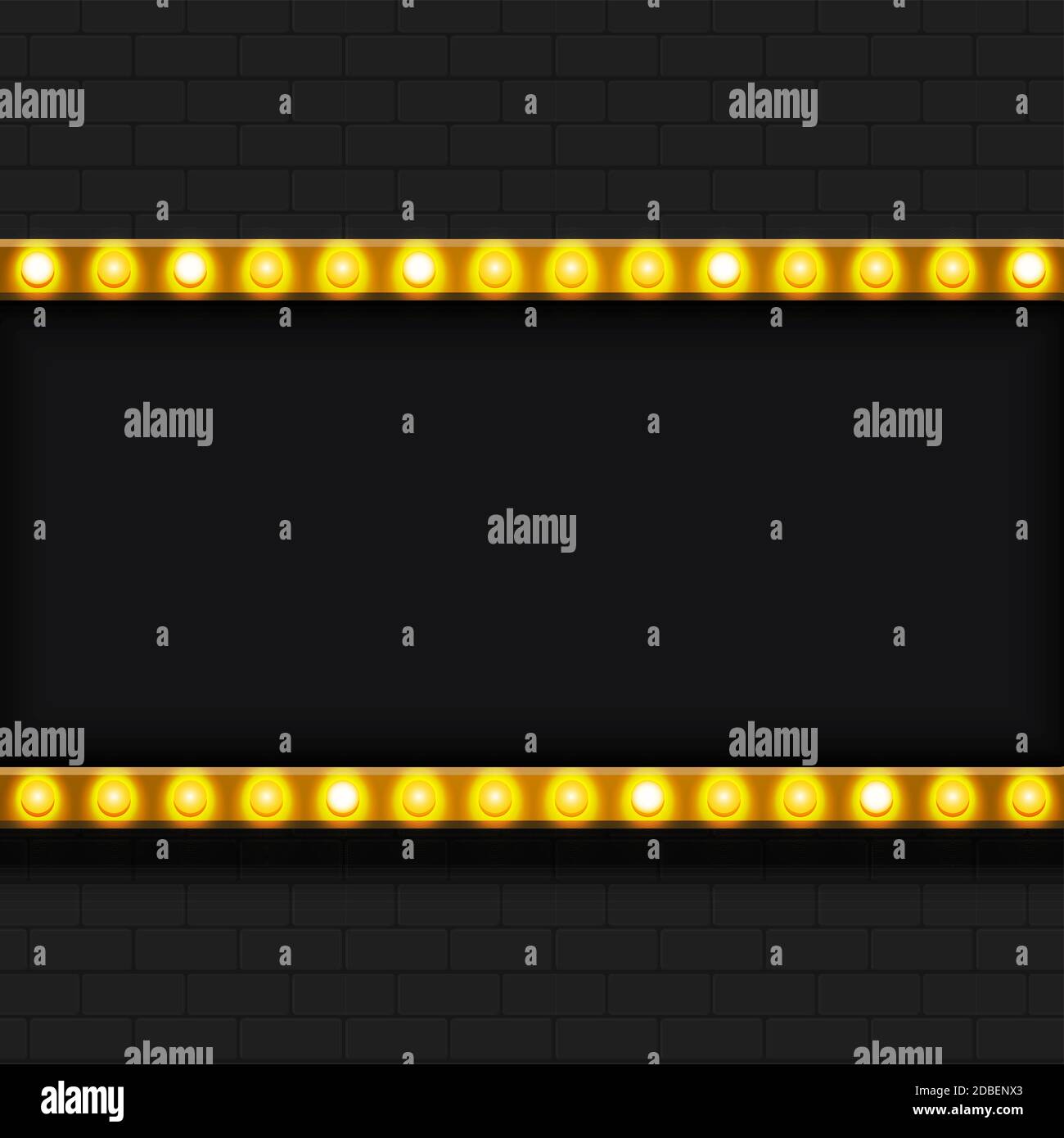 Vector modern retro billboard background with place for your text . Stock Vector