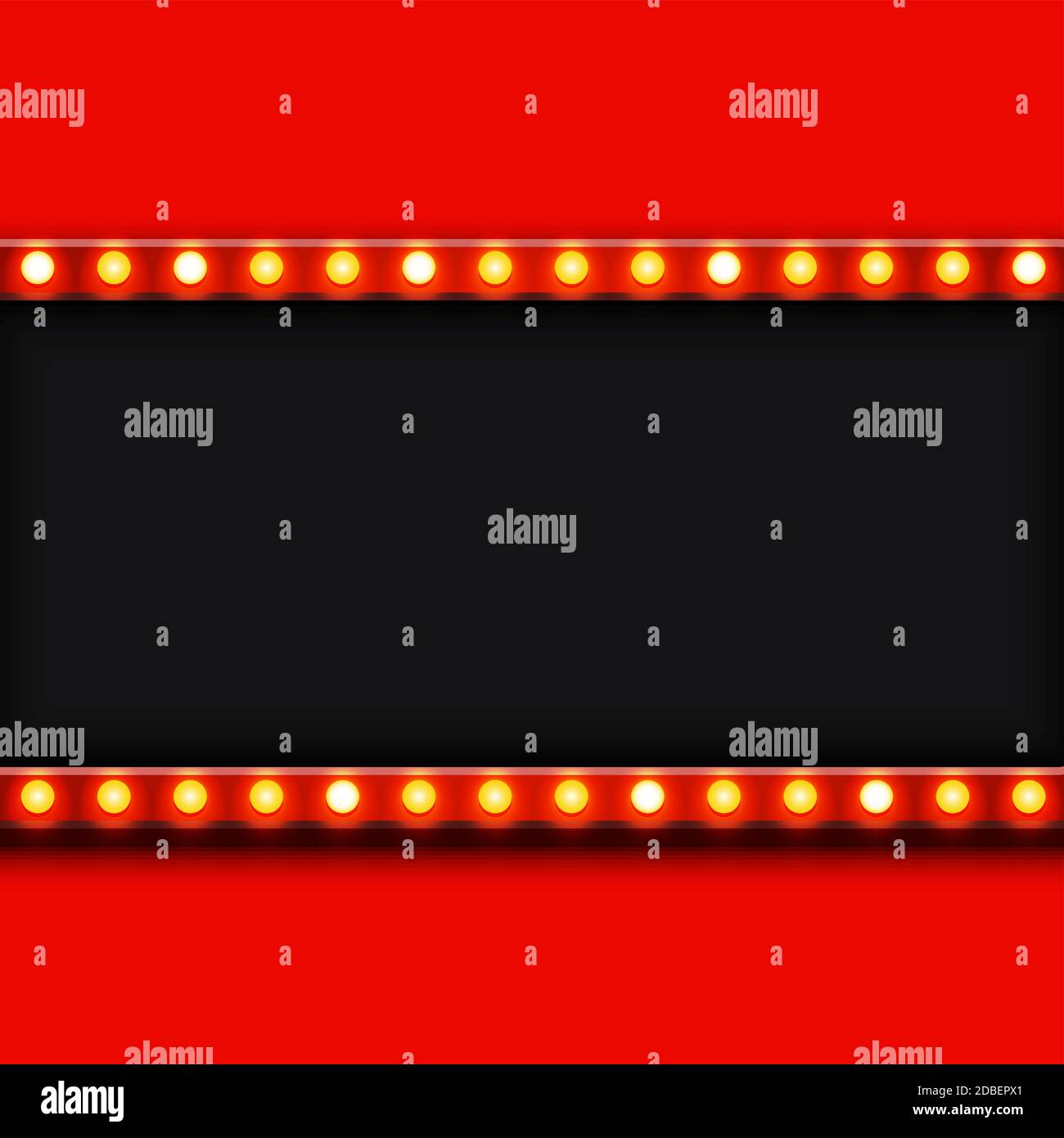 Vector modern retro billboard background with place for your text . Stock Vector