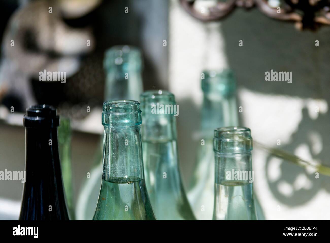bottles in a winery Stock Photo - Alamy