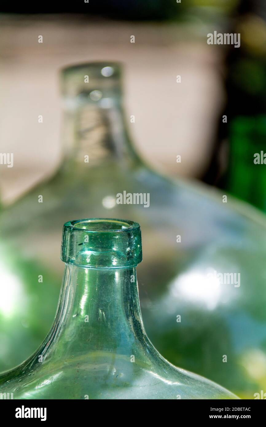 bottles in a winery Stock Photo - Alamy