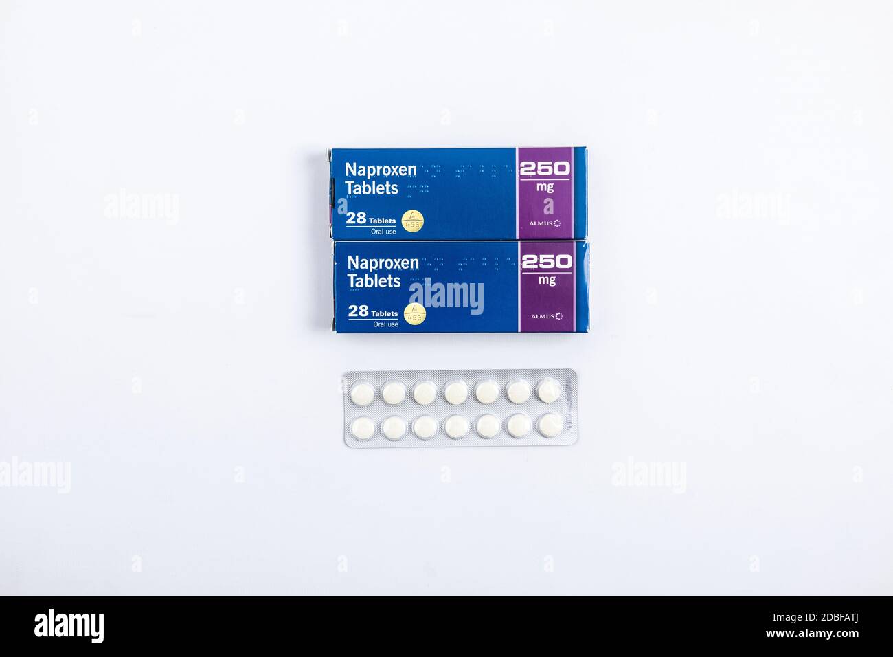 Naproxen gastro resistant tablets hires stock photography and images