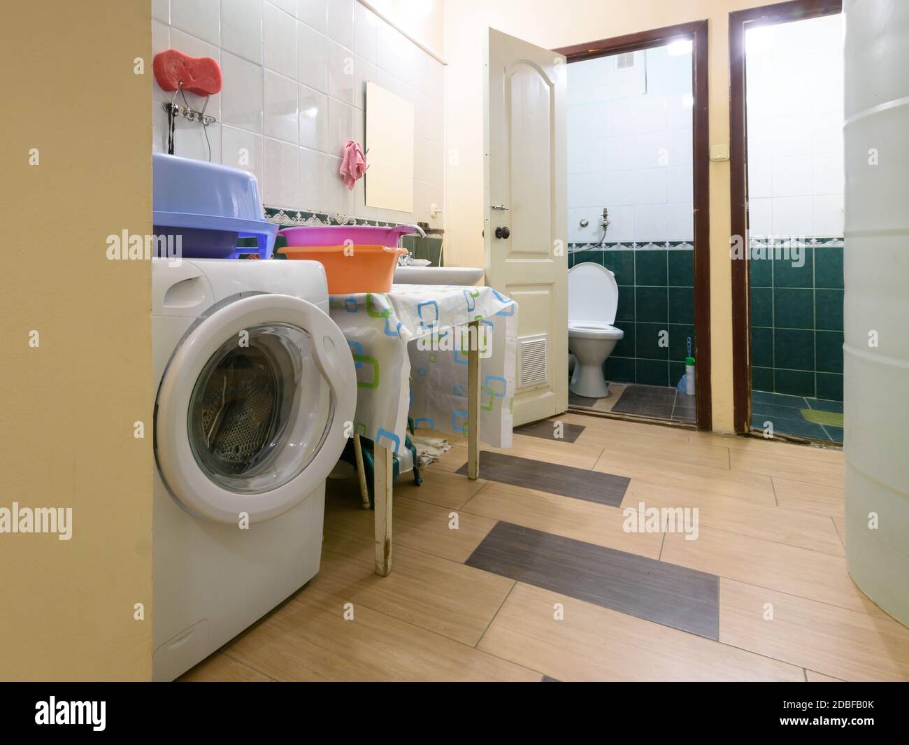 Picture of Bathroom And Separate Toilet High Resolution Stock Photography and ...