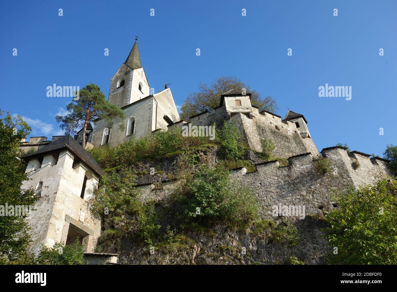 Castle Hochosterwitz in Austria Stock Photo