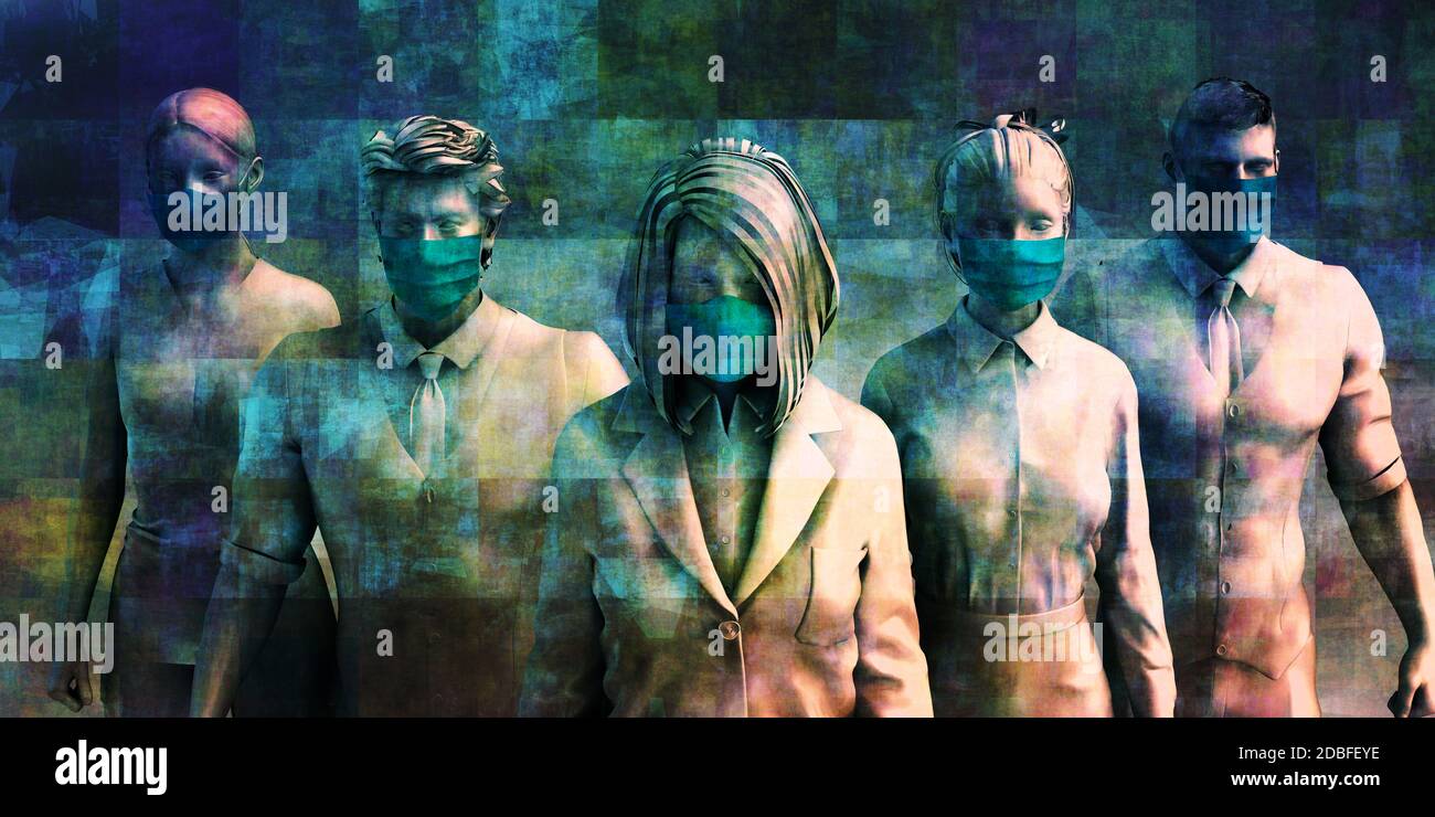 Thank You Essential Workers Covid19 Outbreak Lockdown Concept Stock