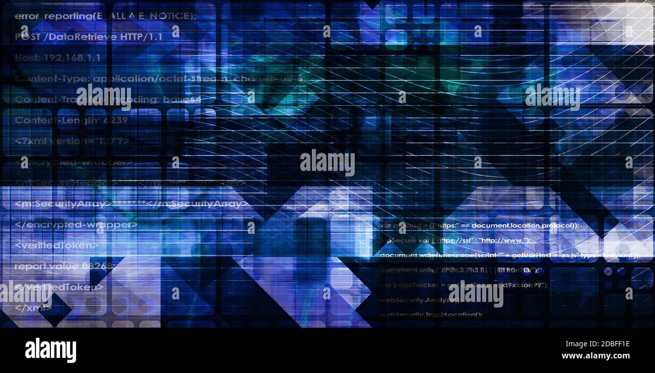 Internet of Things with Disruptive Technologies Future Concept Stock Photo