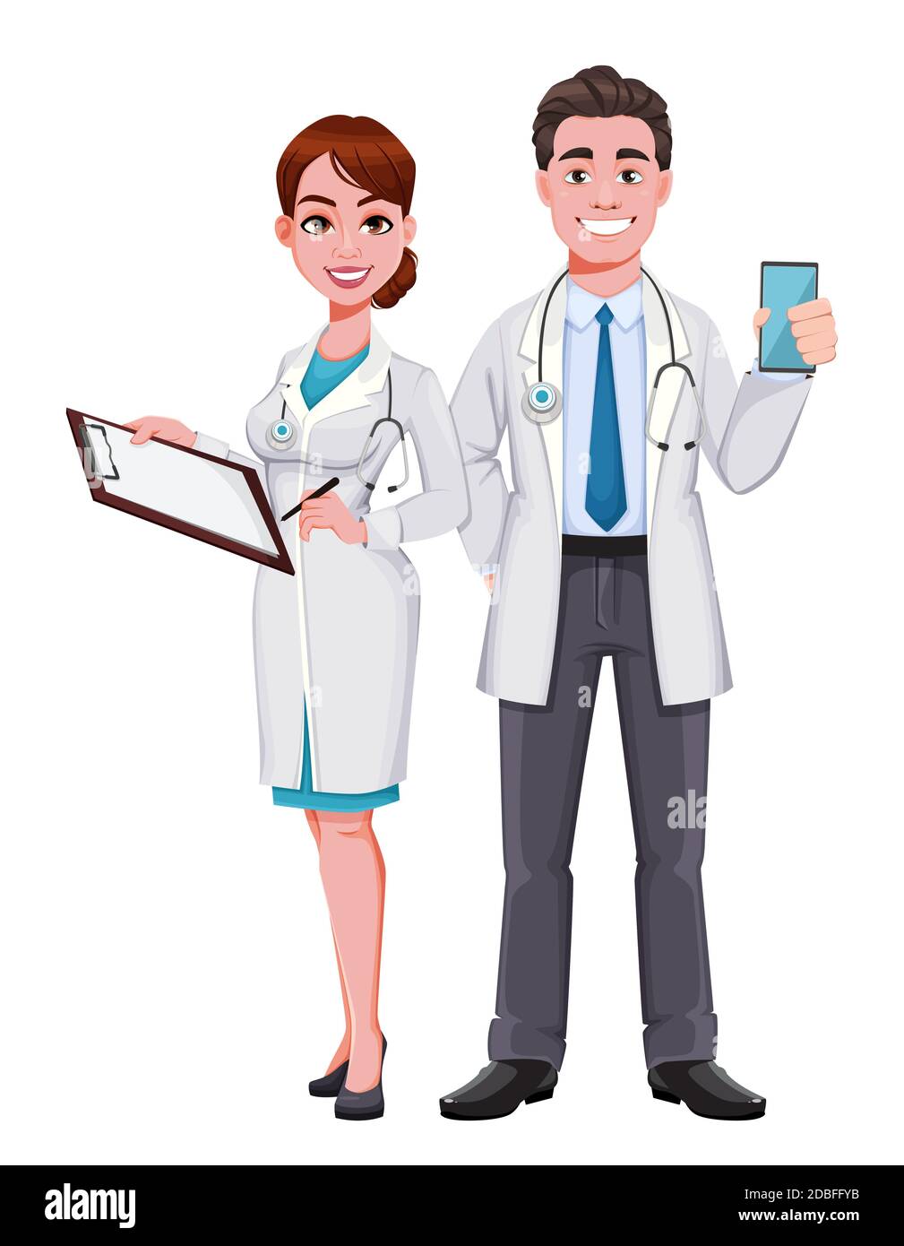 Doctor cartoon uniform hi-res stock photography and images - Page 17 - Alamy