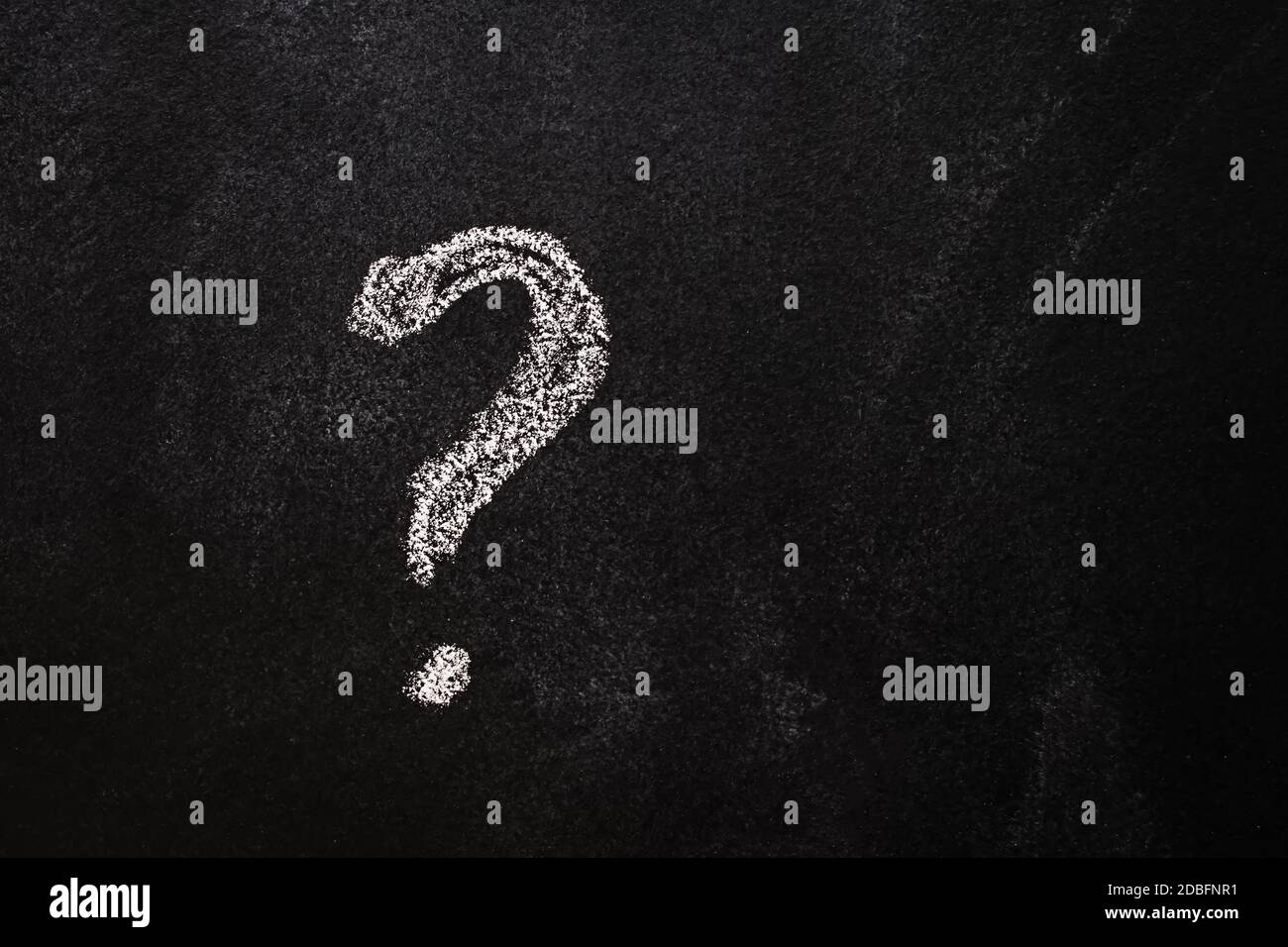 Question mark on a blackboard Stock Photo Alamy