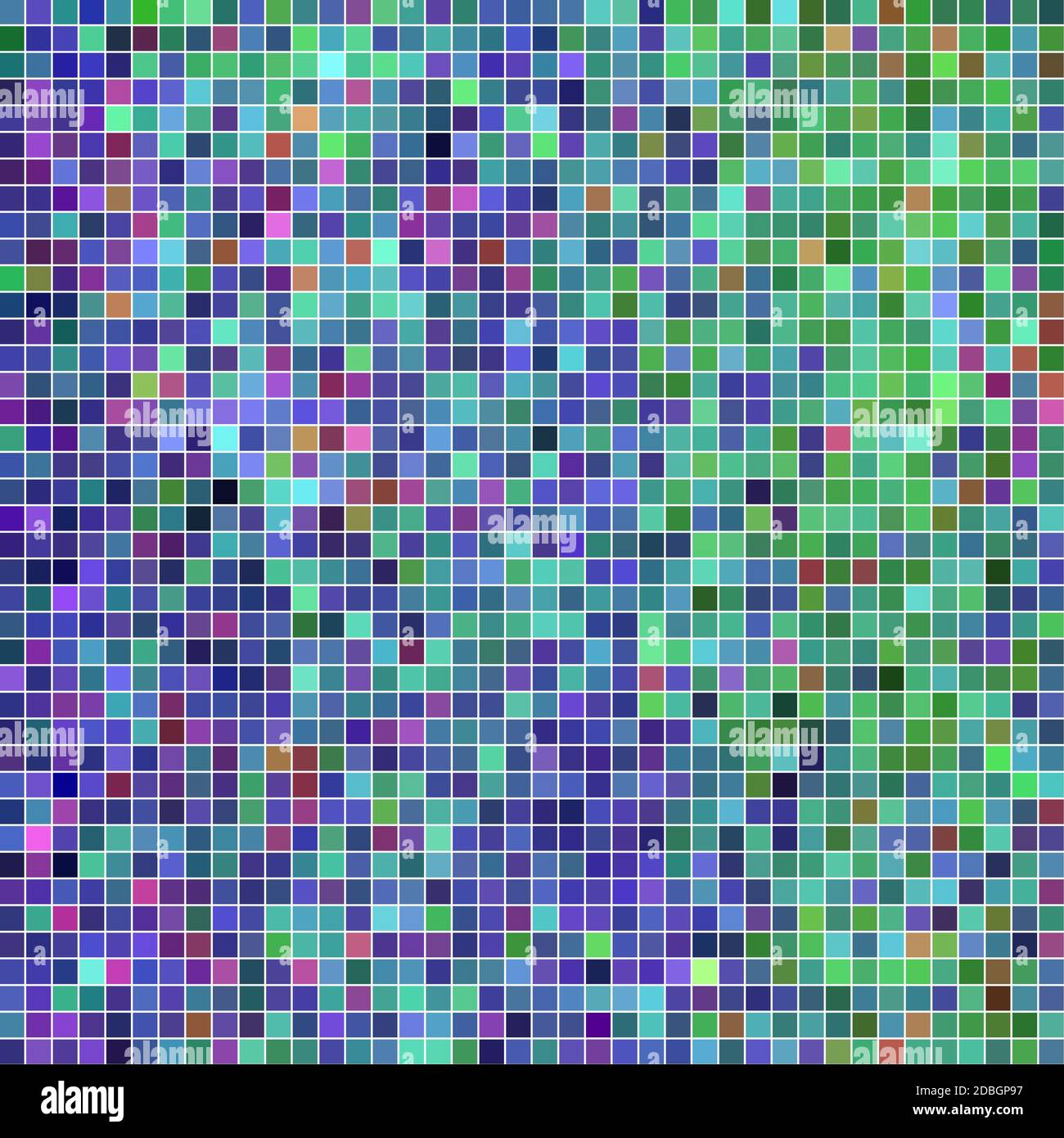 abstract square pixel mosaic background -blue Stock Photo - Alamy