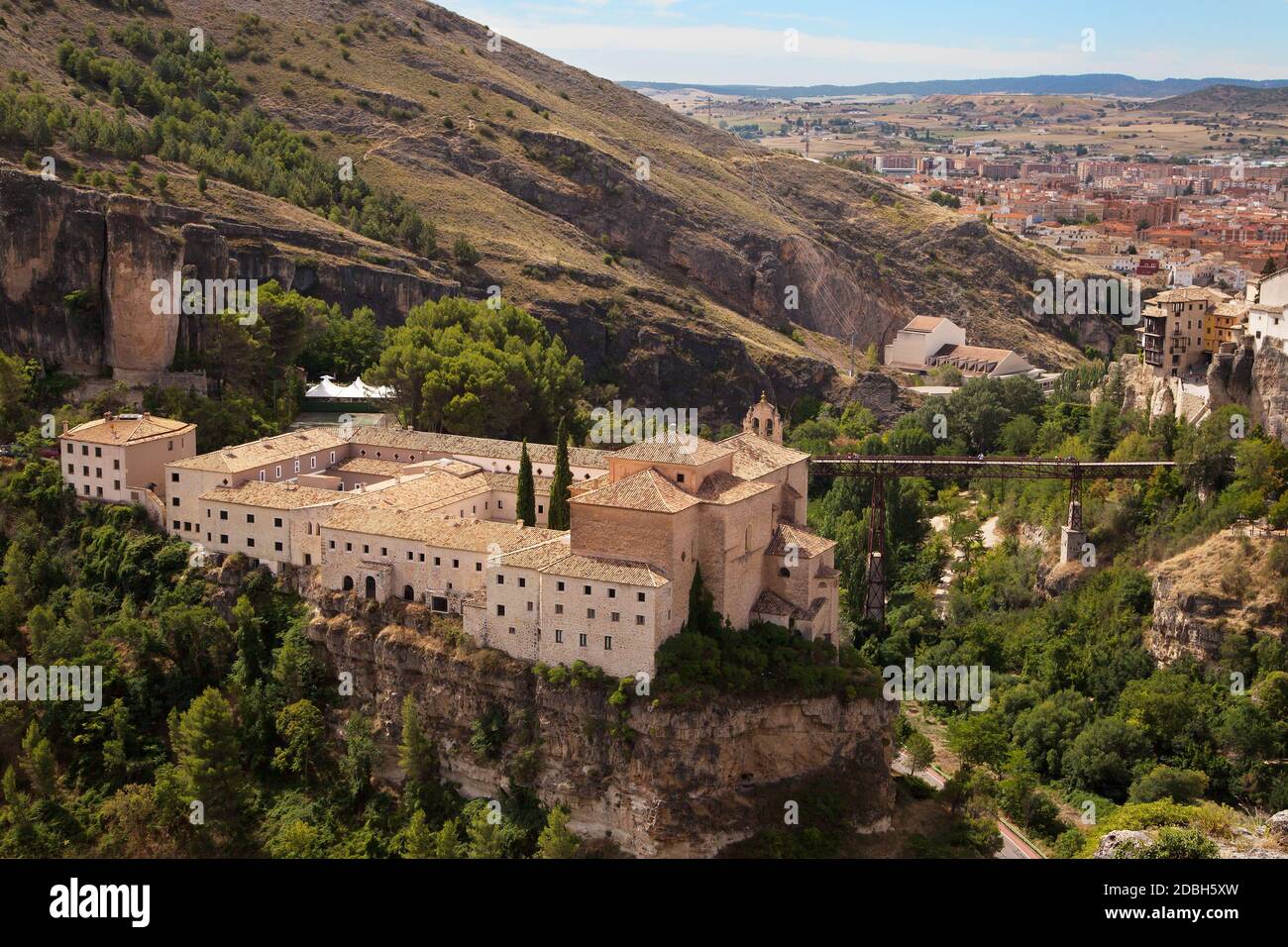San Pablo Convent in Cuenca, Spain. Stock Photo