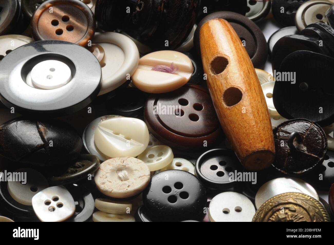 Mixed buttons background Stock Photo - Alamy