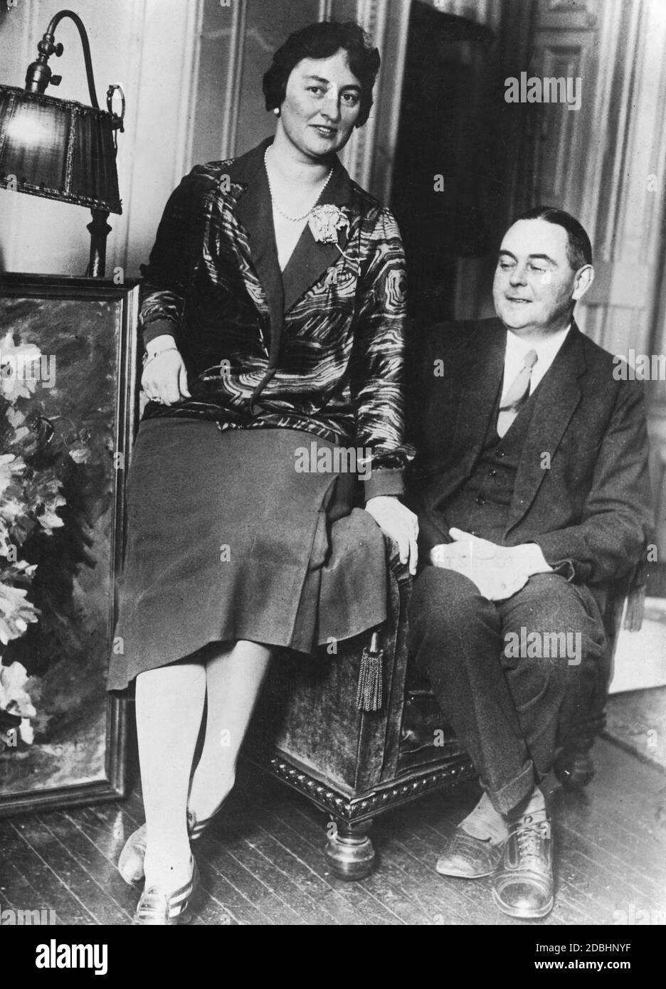 1920s Husband And Wife High Resolution Stock Photography and Images - Alamy