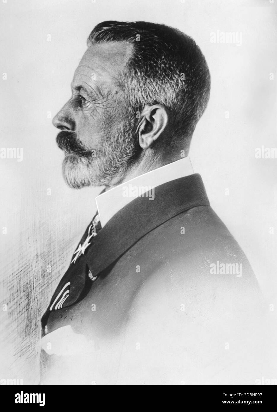 The portrait shows Prince Henry of Prussia in 1927. Stock Photo