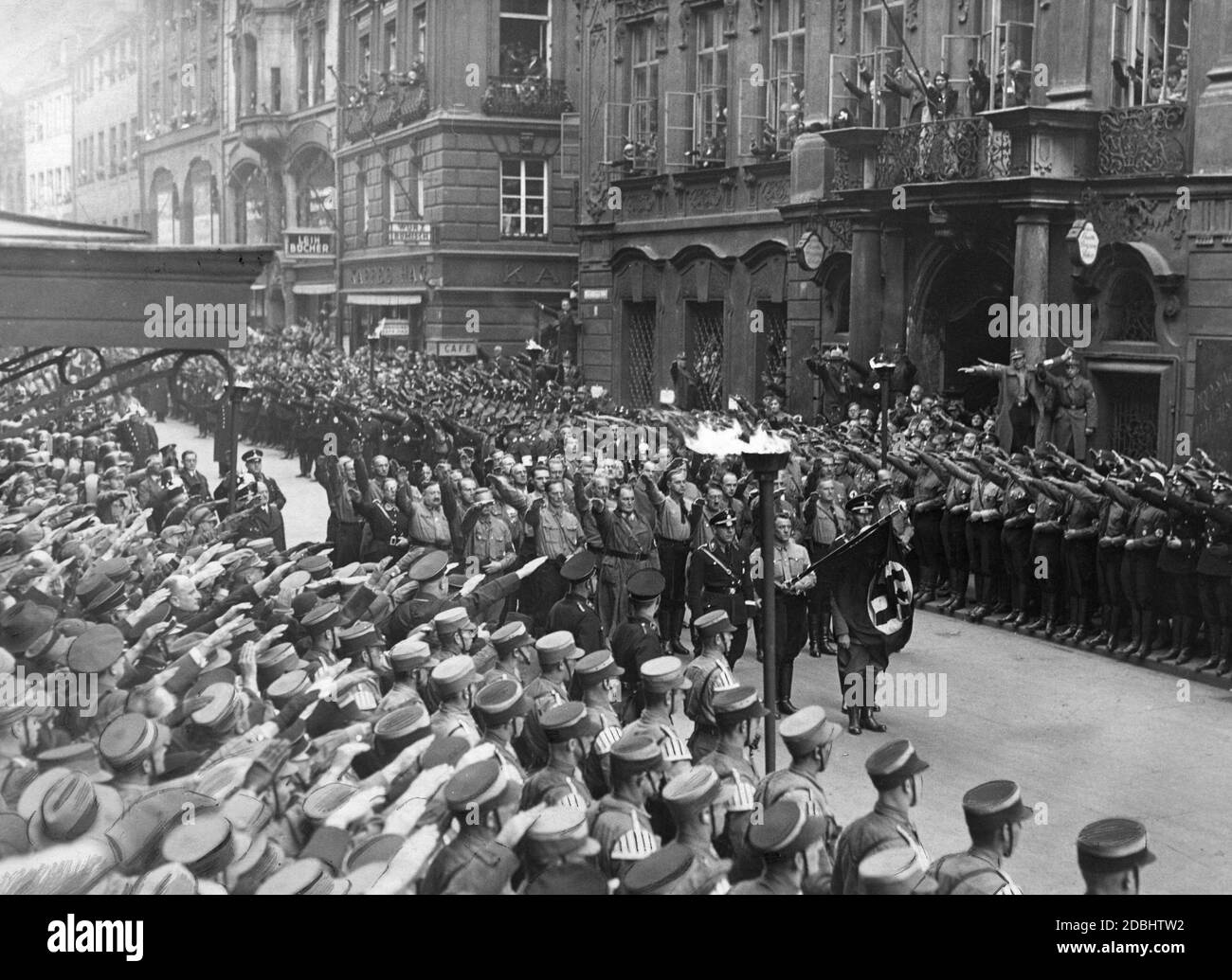 Commemoration to beer hall putsch in munich Black and White Stock Photos & Images Alamy