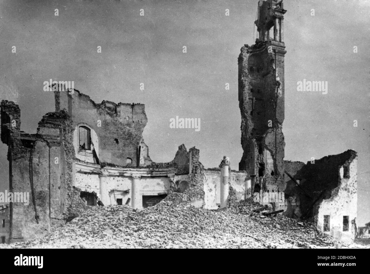 At the Isonzo front The church of San Michele al Tagliamento near