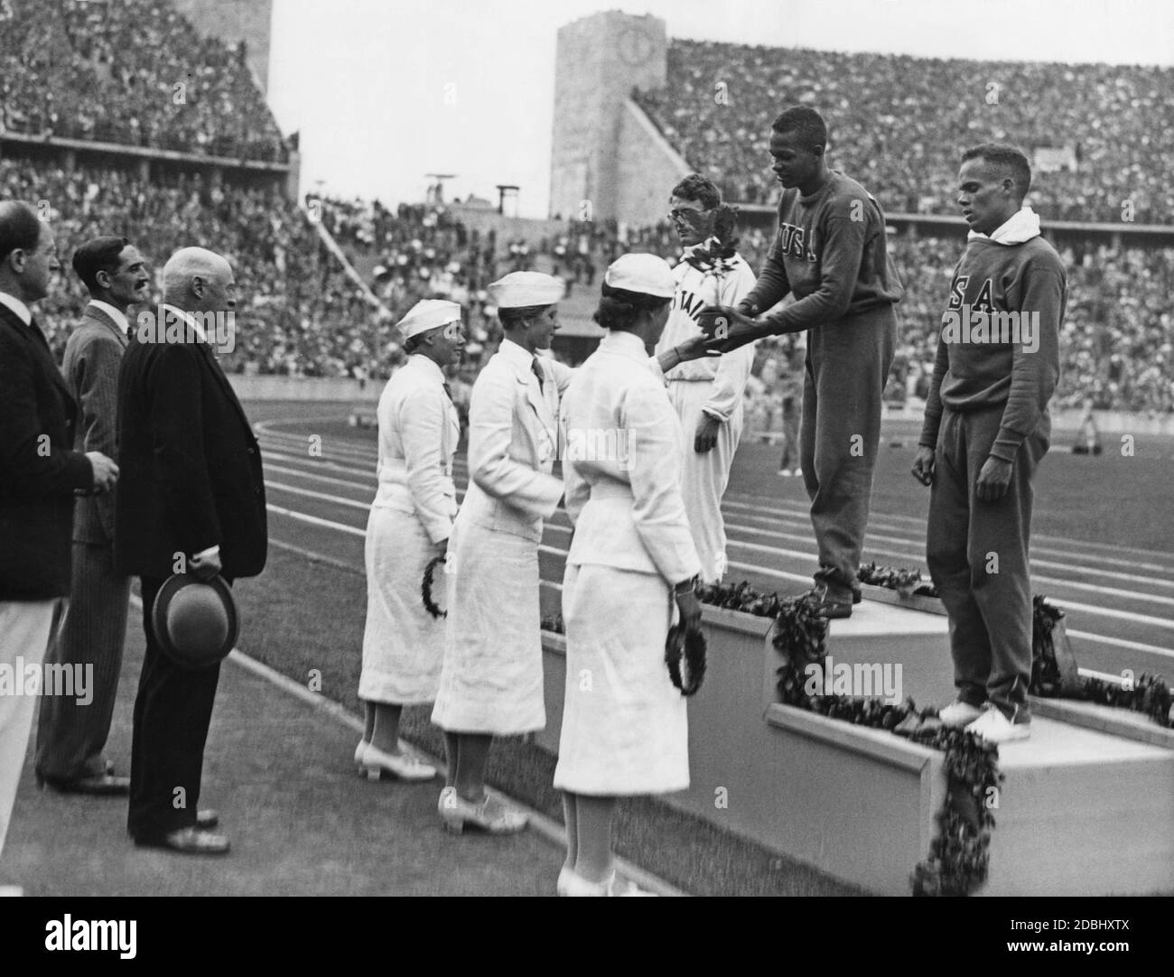 1936 Winter Olympics, photo 4 X 400m relay race 1936 Winter Olympics, photo 4 X 400m relay race