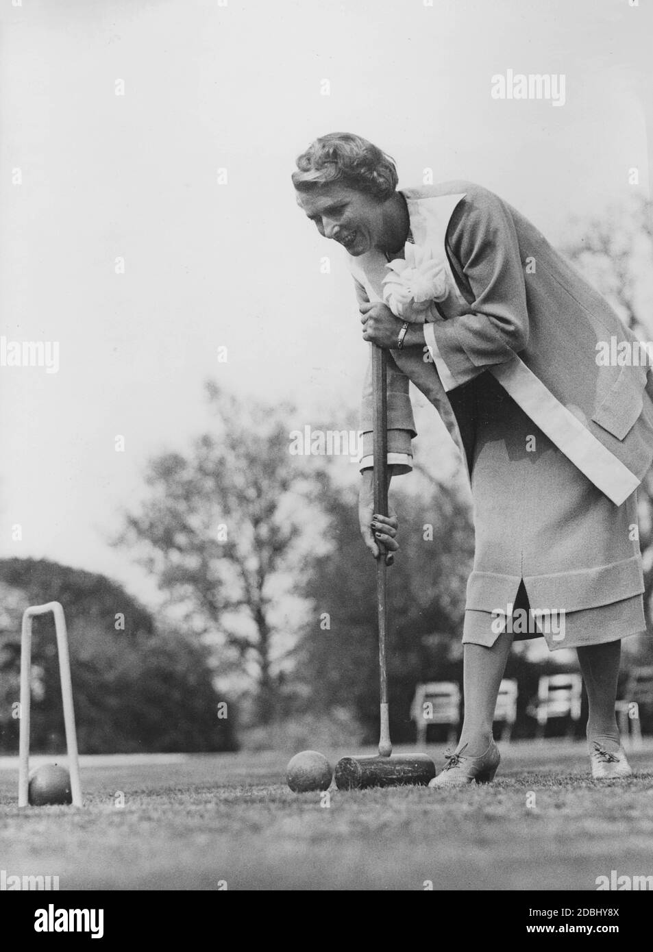 Vintage croquet british hires stock photography and images Alamy