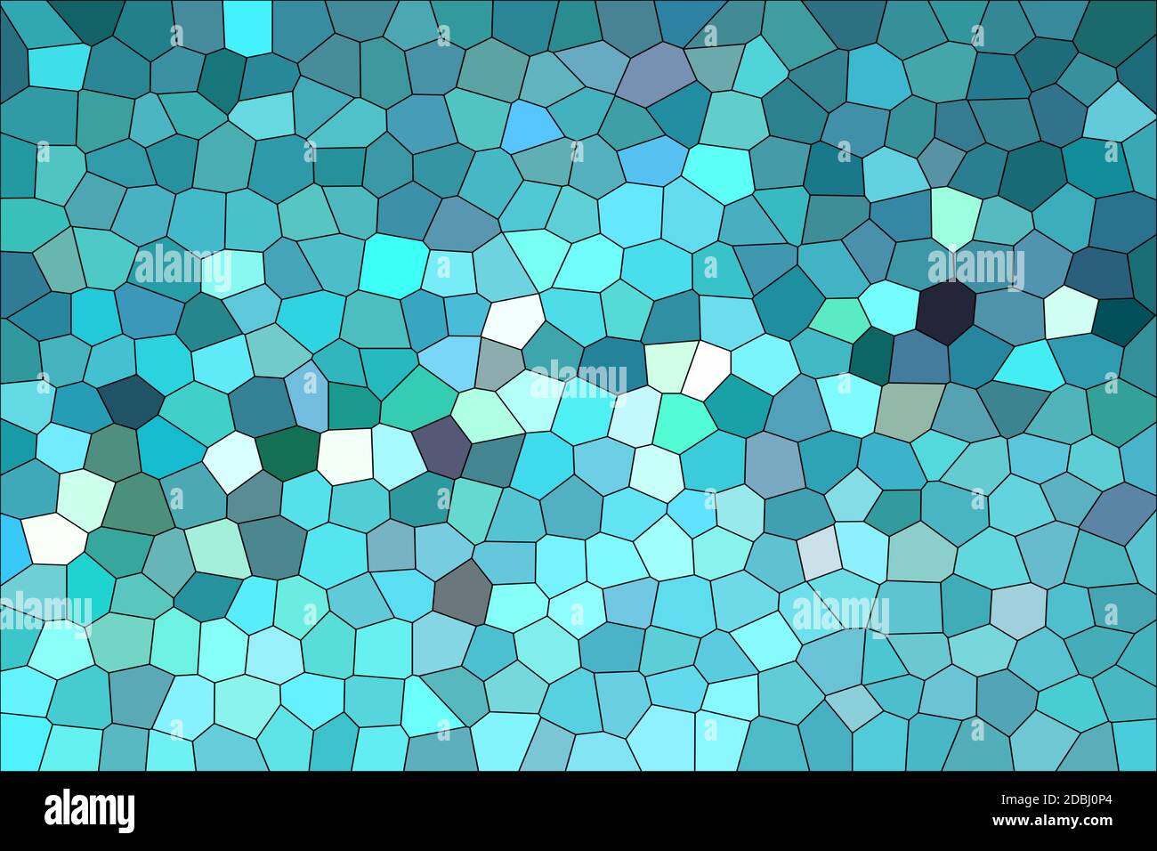 Abstract Blue Shades Modern Mosaic Tiles Material Texture Background ...