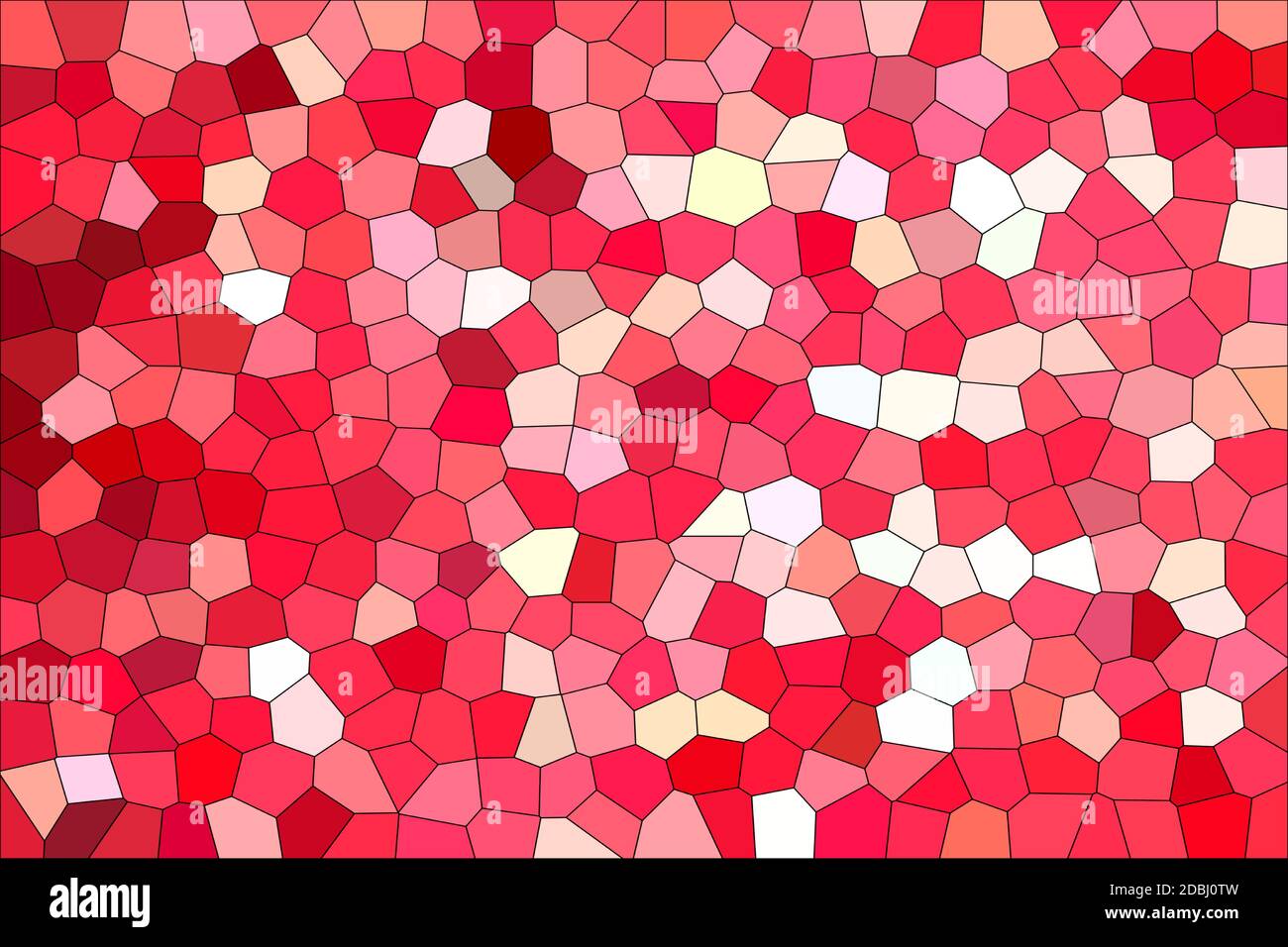 Abstract Pink Shades Modern Mosaic Tiles Material Texture Background Stock Photo