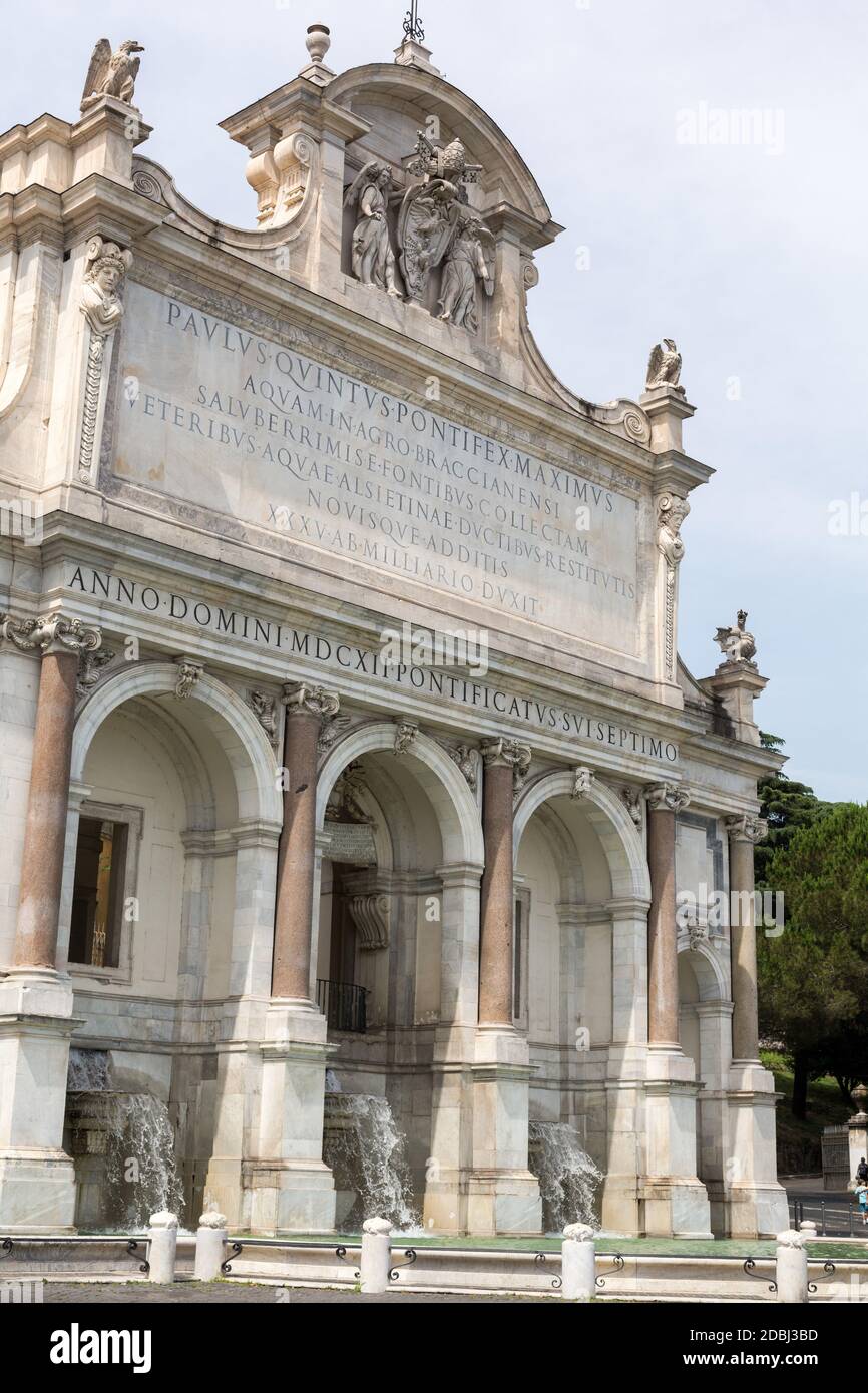 The Fontana dell'Acqua Paola also known as Il Fontanone (