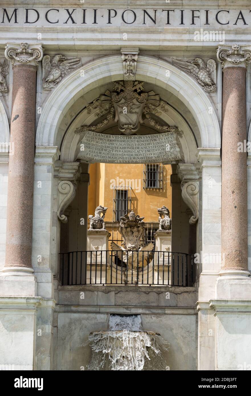 The Fontana dell'Acqua Paola also known as Il Fontanone (