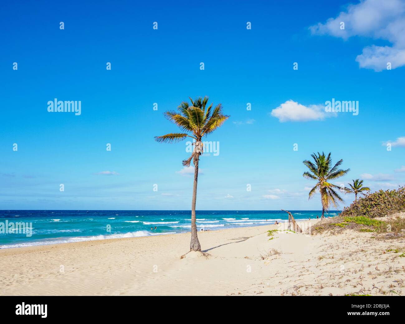Santa Maria del Mar Beach, Habana del Este, Havana, La Habana Province, Cuba, West Indies, Central America Stock Photo