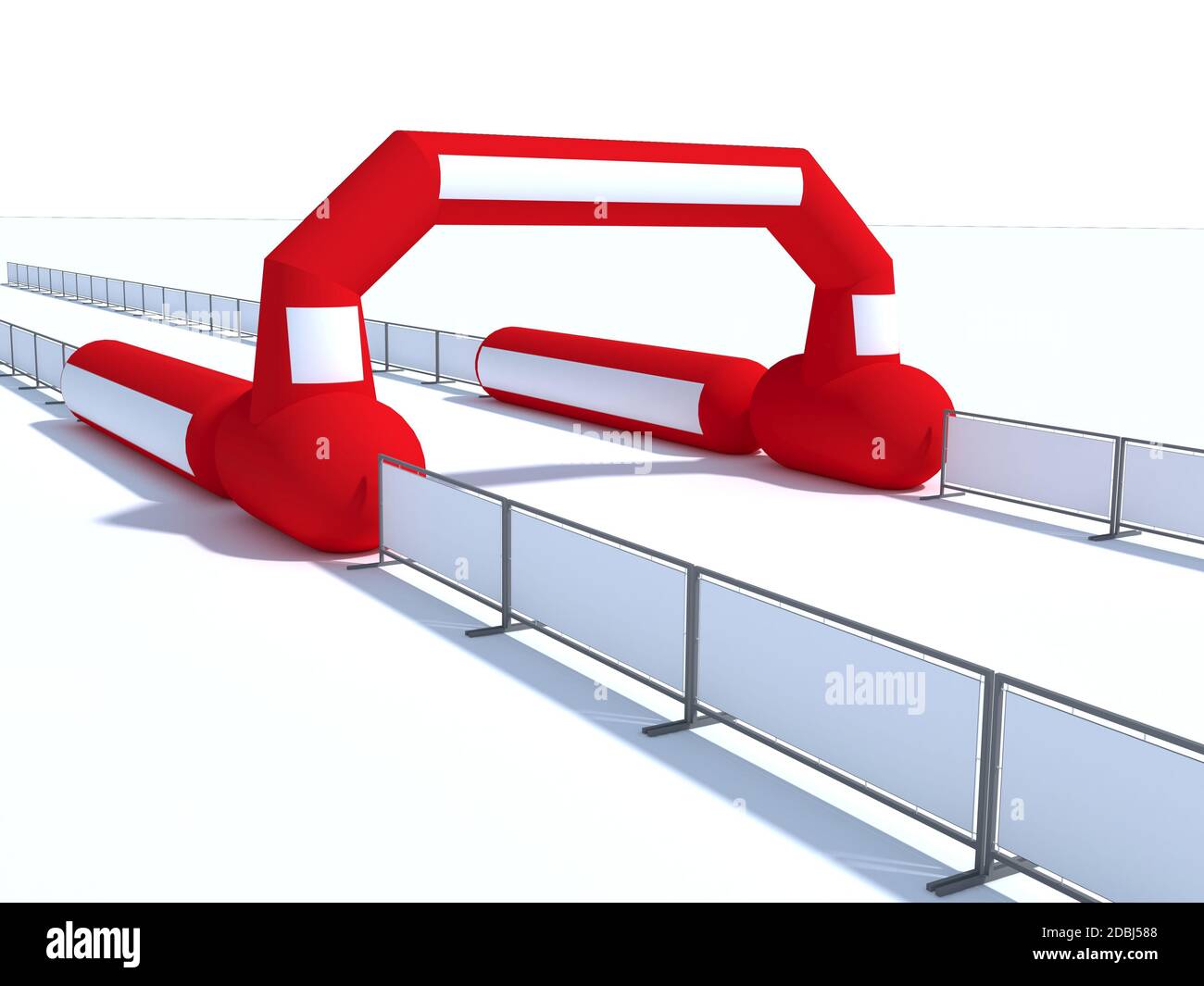 Inflatable start and finish line arch illustrations - Inflatable ...