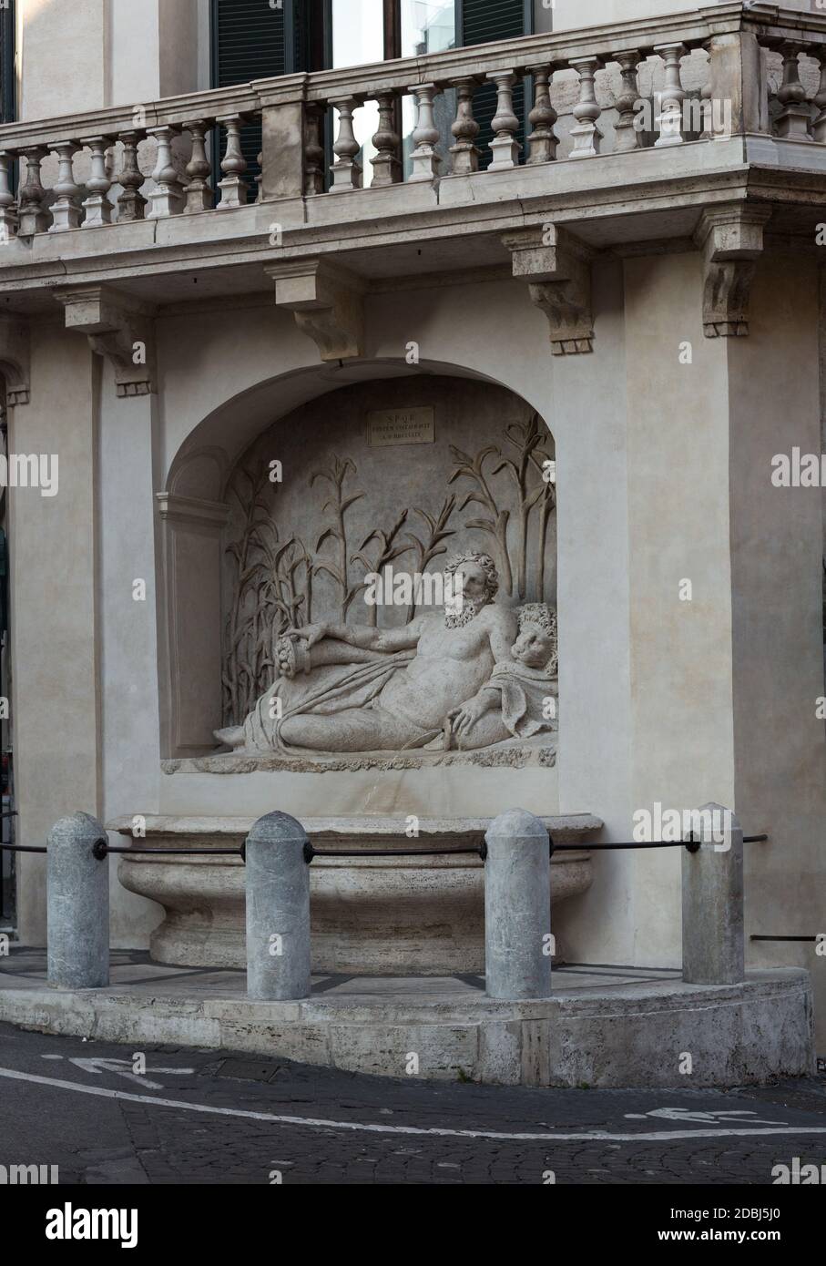 Four Fountains is a group of four Late Renaissance fountains in Rome