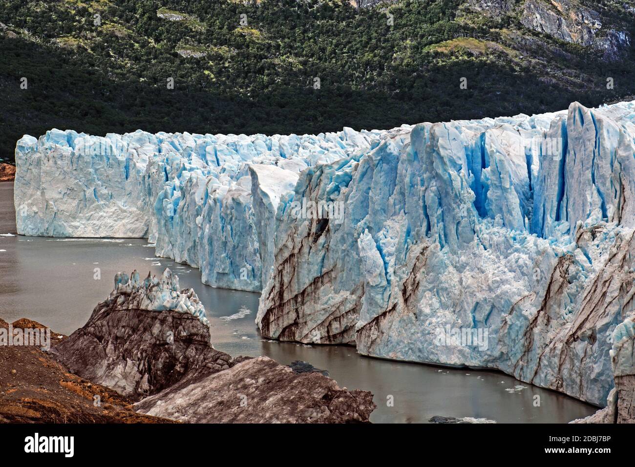 Perito Moreno Gletscher Argentinien Stock Photo