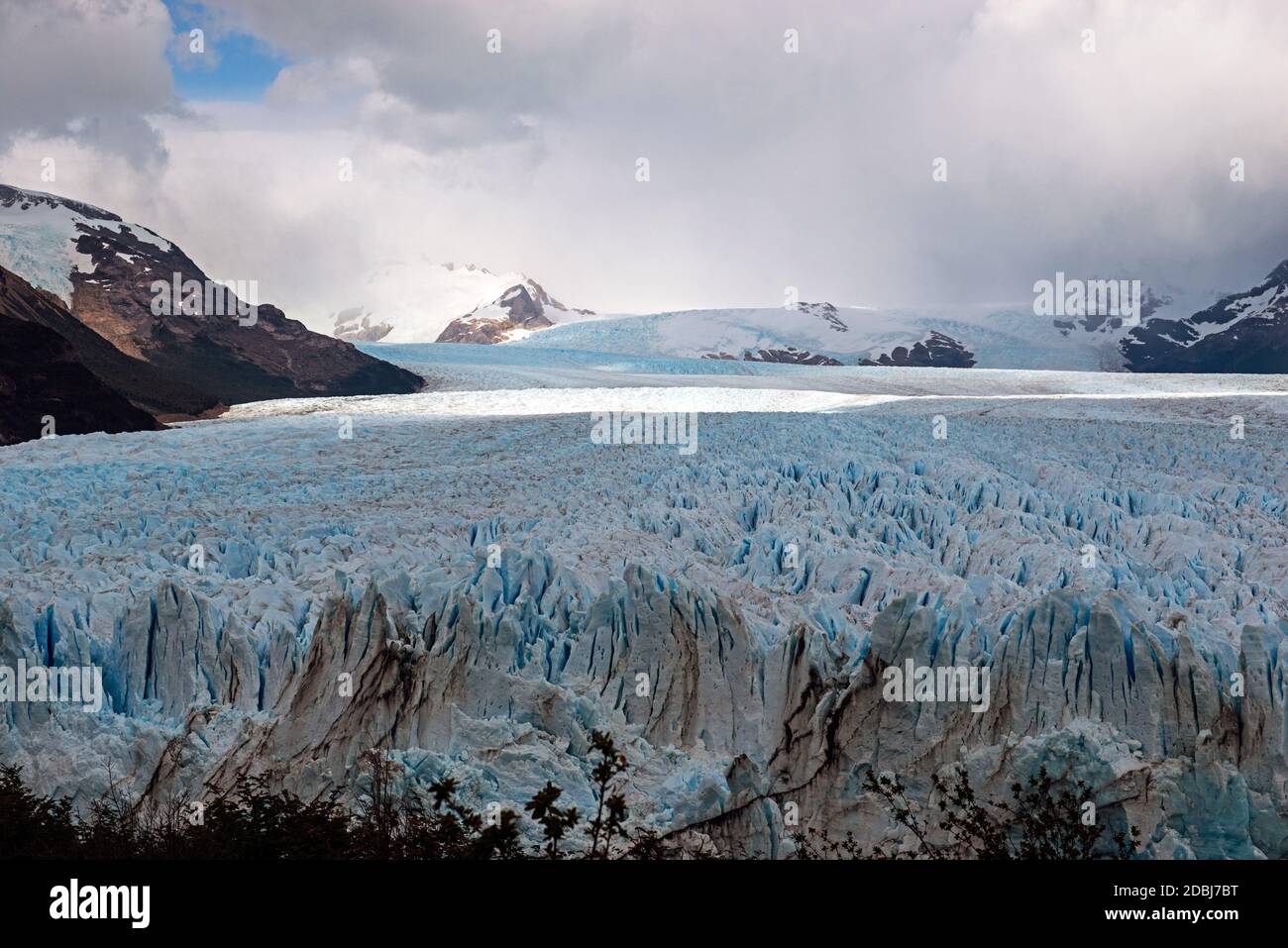 Perito Moreno Gletscher Argentinien Stock Photo