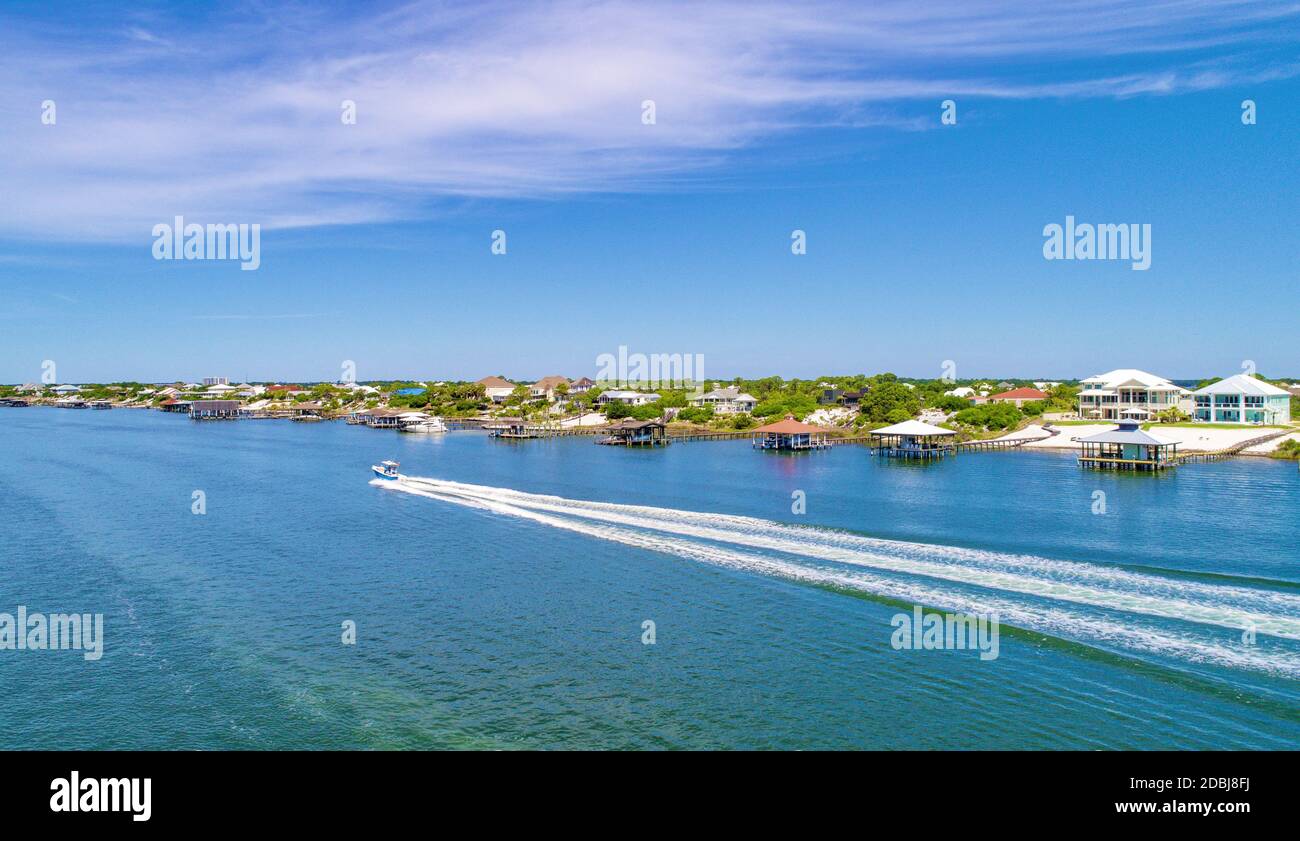 Ono Island in Orange Beach, Alabama Stock Photo Alamy