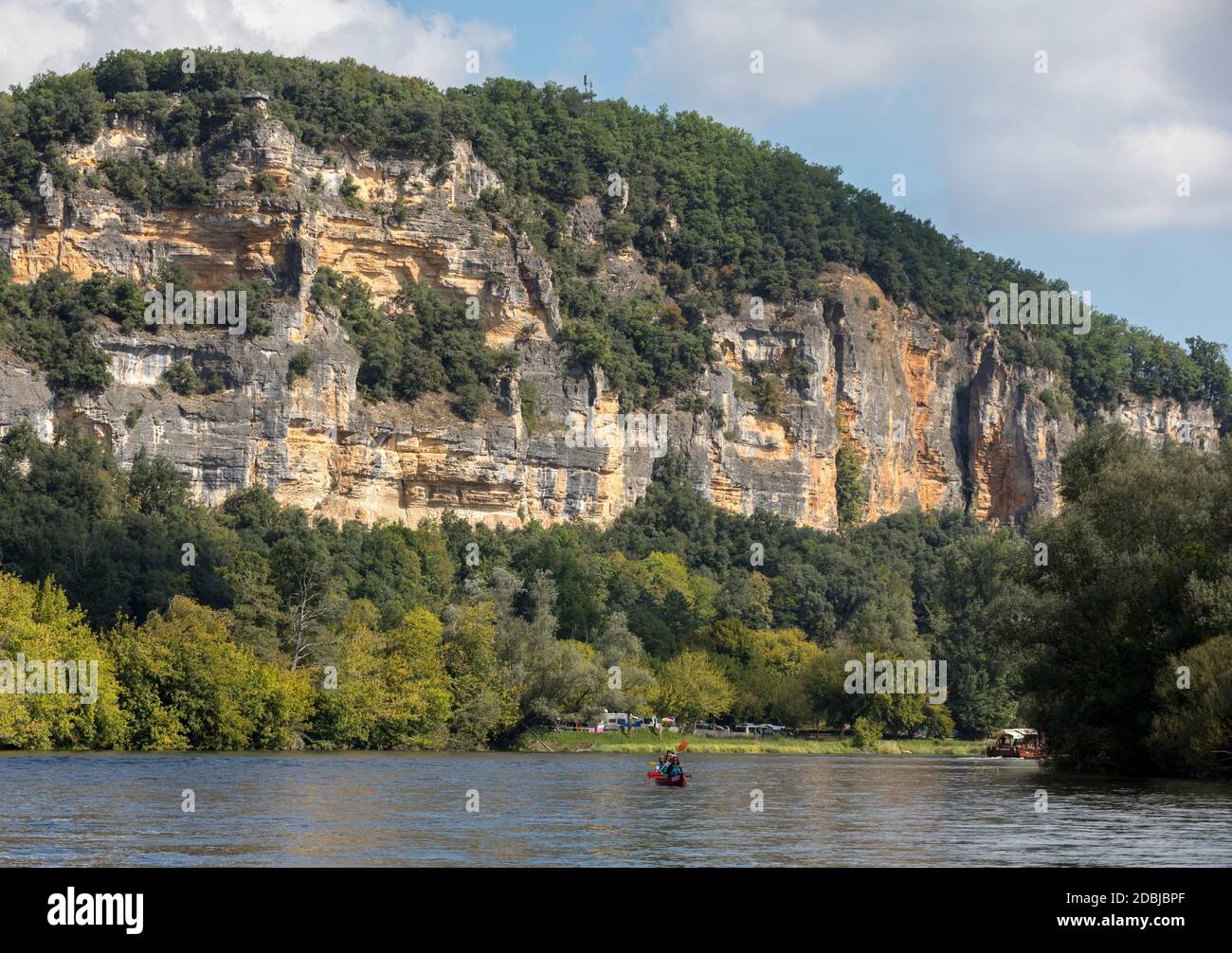 La RoqueGageac, Dordogne, France September 7, 2018 Canoeing and — free download