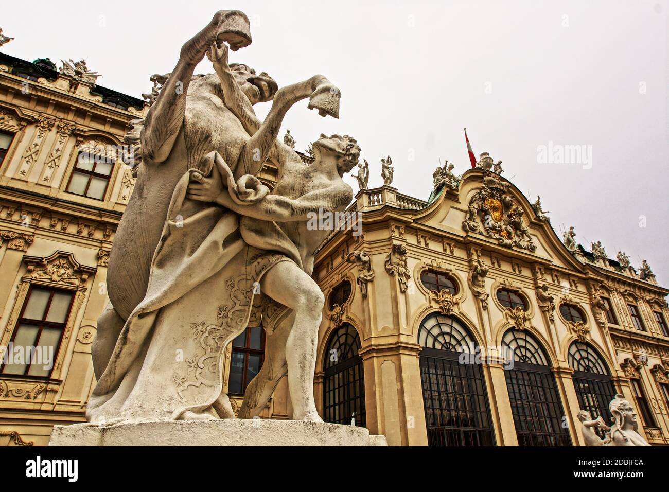 Belvedere Palace (Vienna, Austria). Shooting Location Austria, Vienna