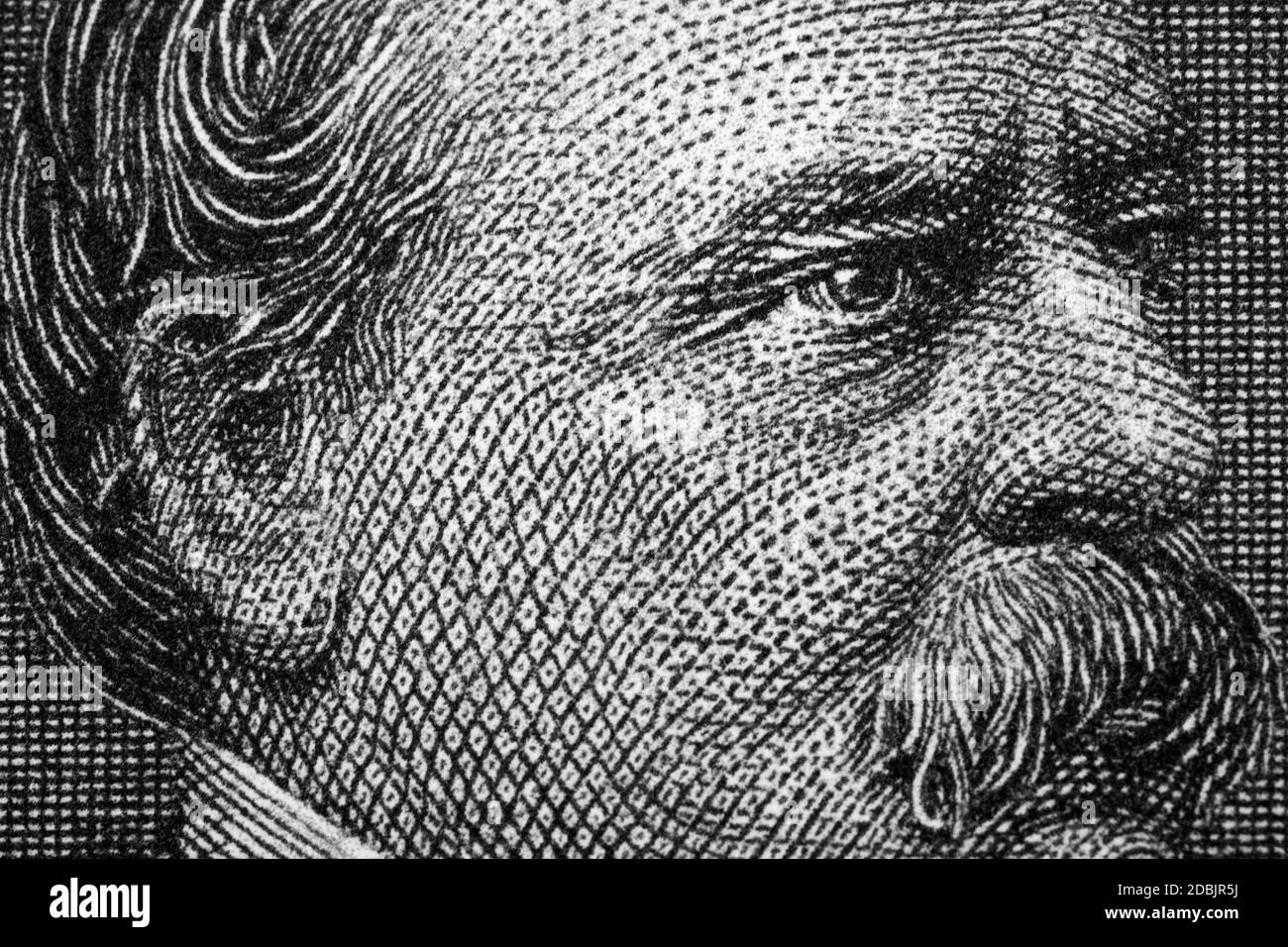 Old one dollar bill Black and White Stock Photos & Images - Alamy