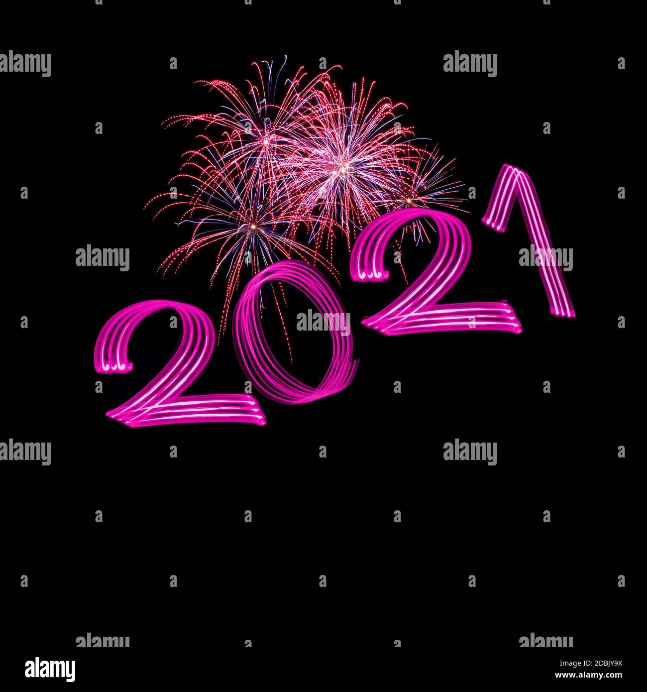 Happy new year 2021 greeting hi-res stock photography and images - Alamy