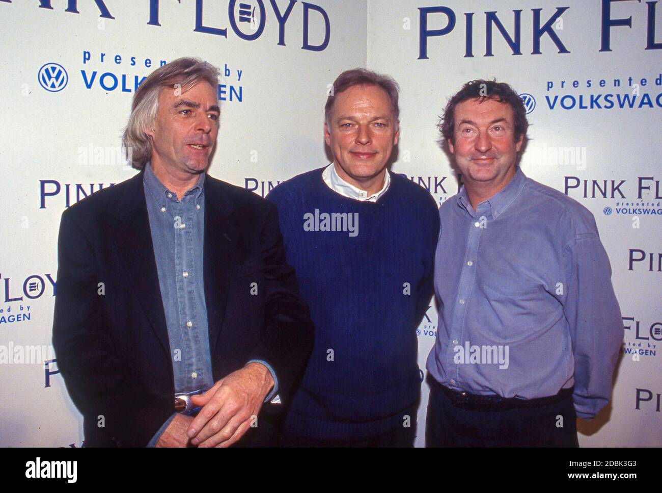 Pink Floyd press conference 1993 Stock Photo