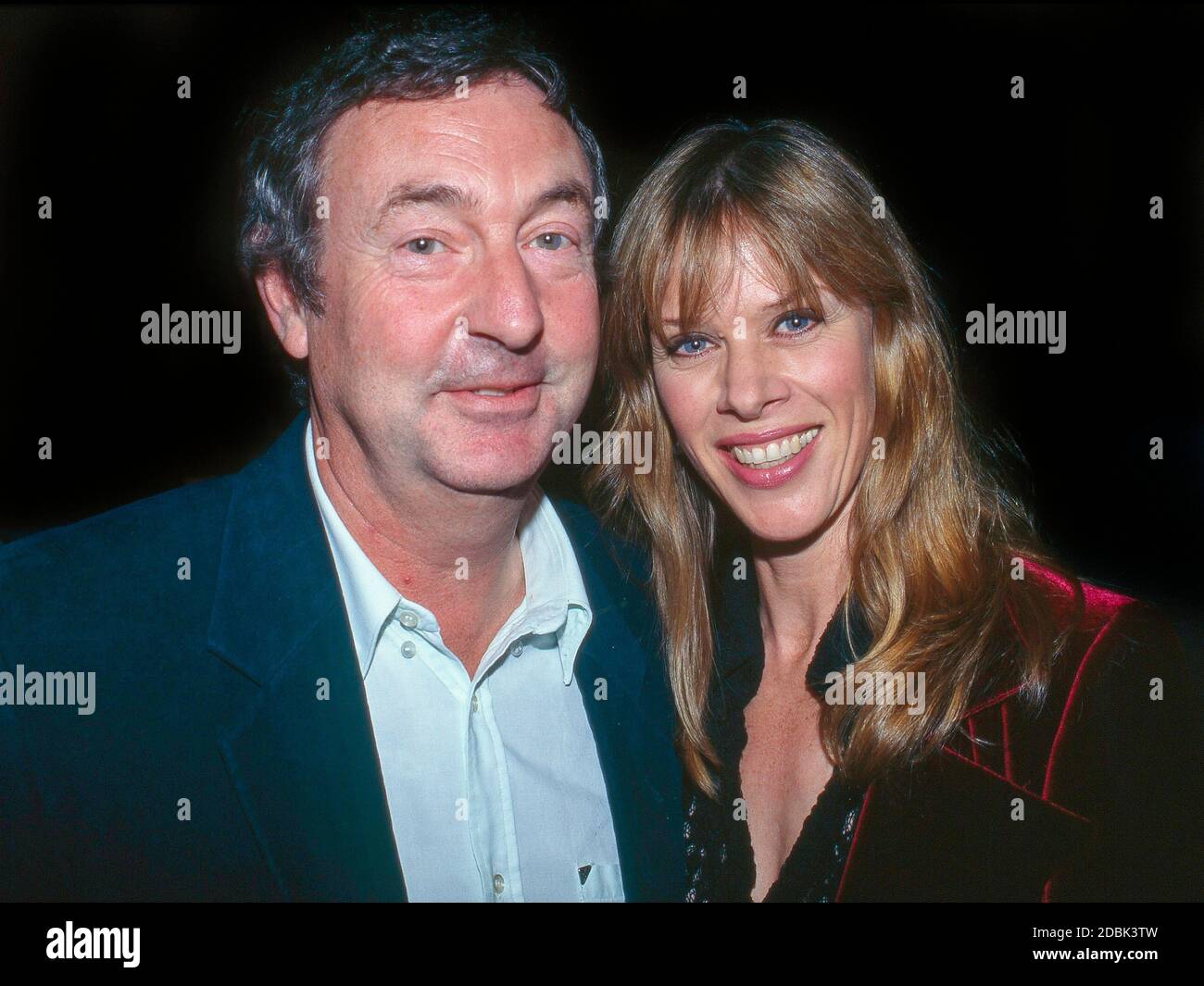 Nick Mason of Pink Floyd with his wife Annette Stock Photo