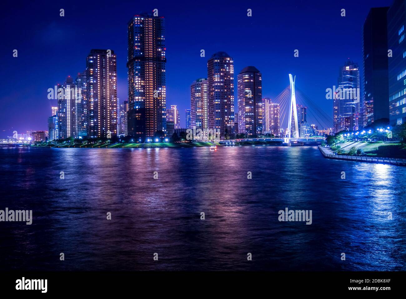 Image Of Skyscrapers Of Chuo Ku Tokyo Shooting Location Tokyo Metropolitan Area Stock Photo Alamy