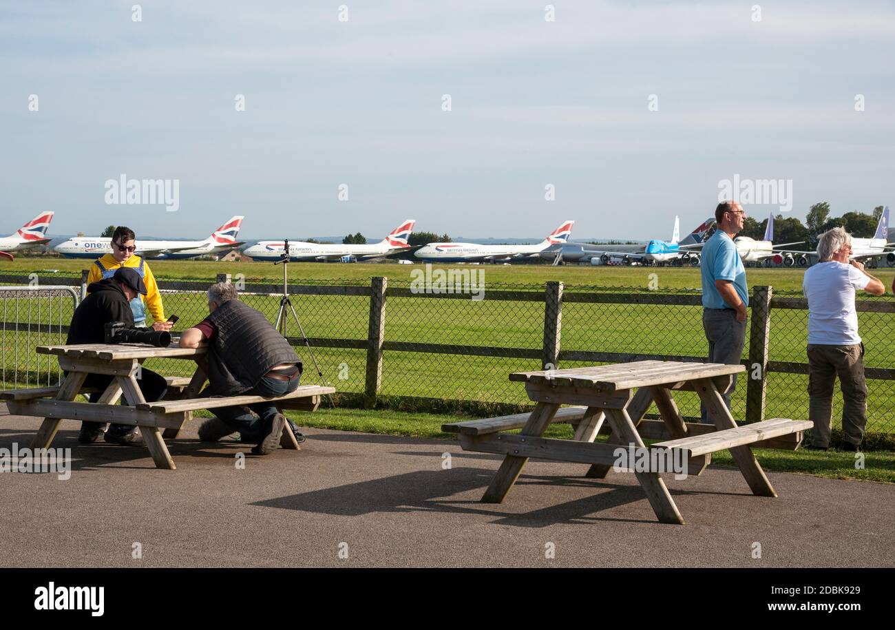 Kemble, Gloucestershire, England, UK. 2020. Cotswold Airport formerly