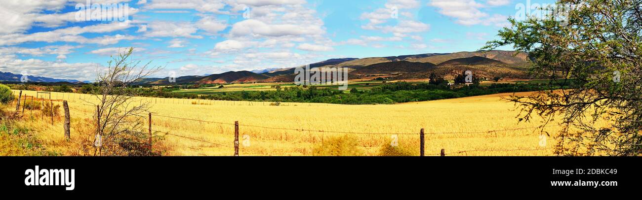 The small Karoo region of the South African province of Western Cape Stock Photo