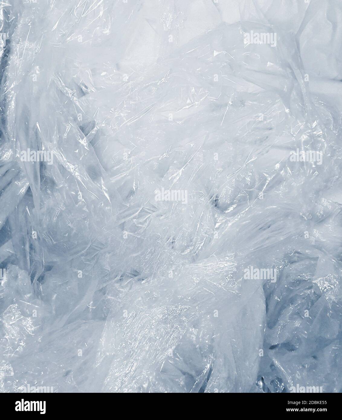 Light blue plastic bag texture, full frame background Stock Photo - Alamy