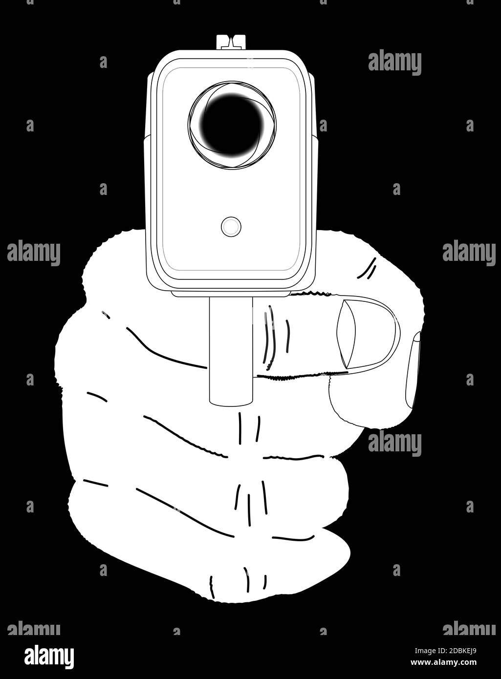 The smoking gun Black and White Stock Photos & Images Alamy