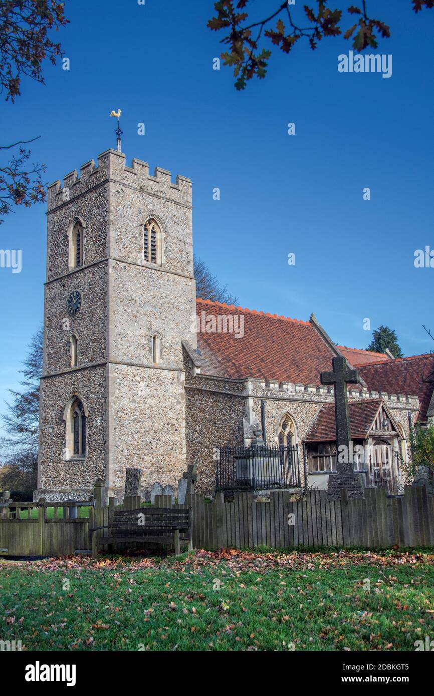 English church tower hi-res stock photography and images - Alamy