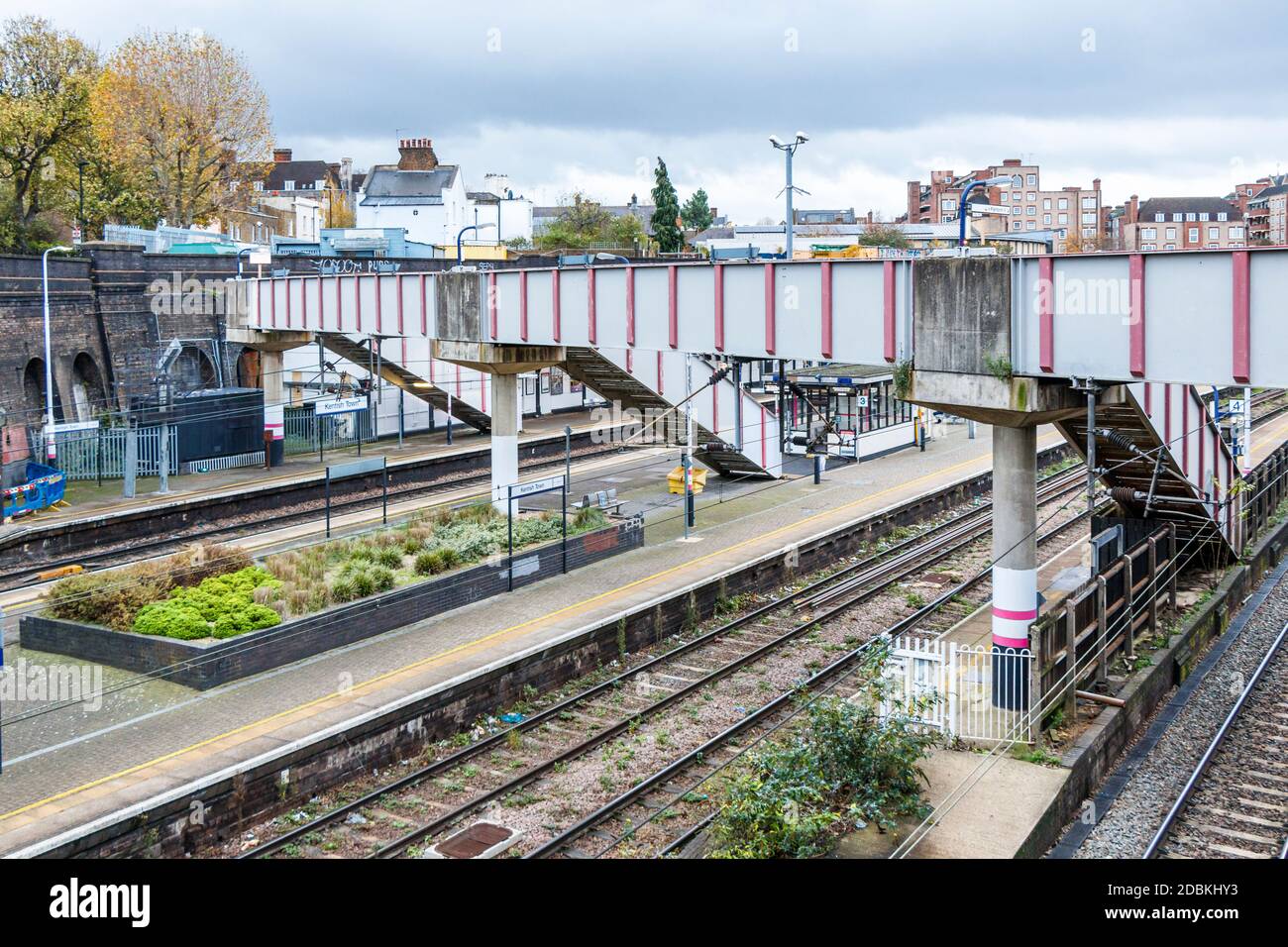 Kentish Town overground station, London, UK Stock Photo Alamy