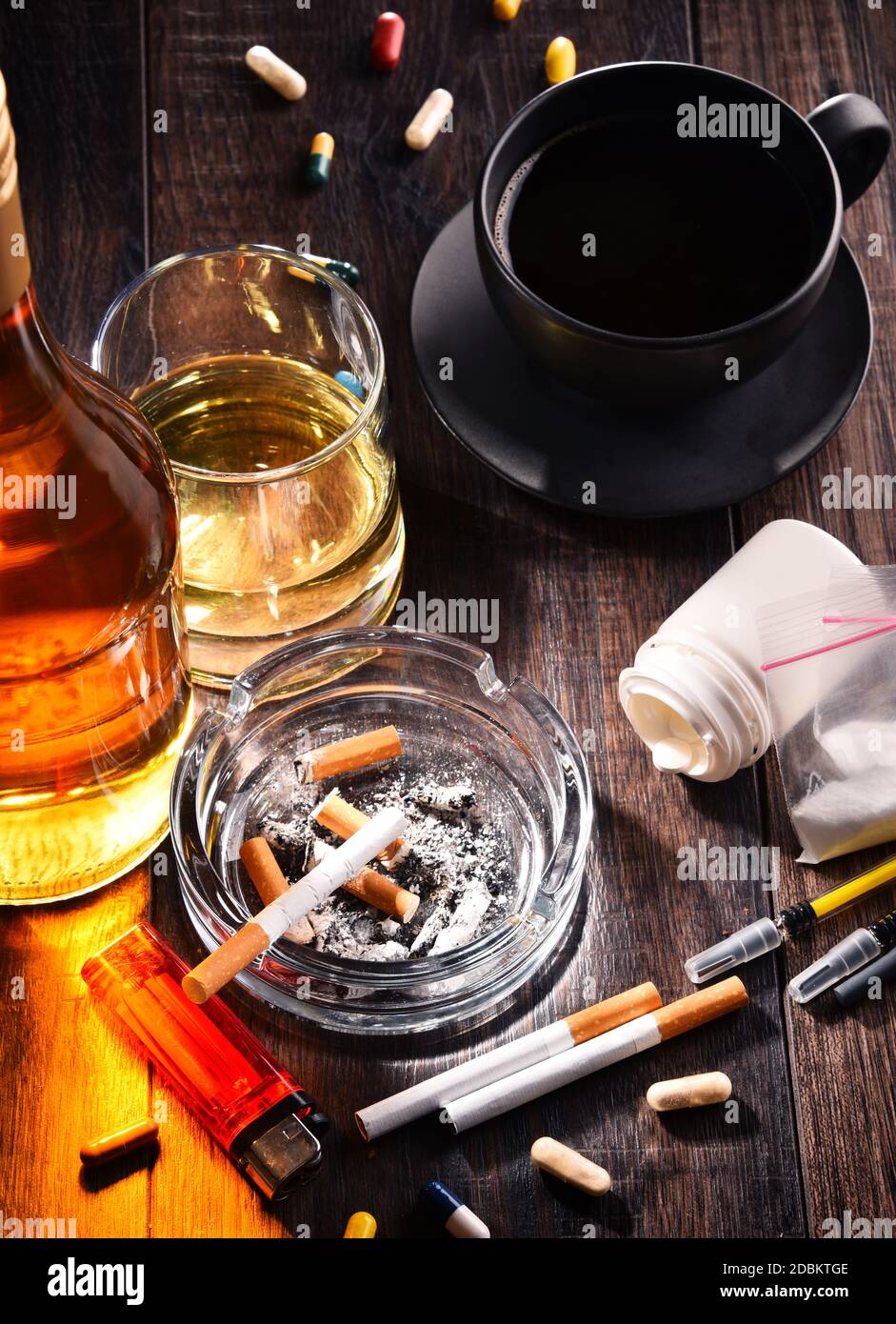 Алкоголь и сигареты