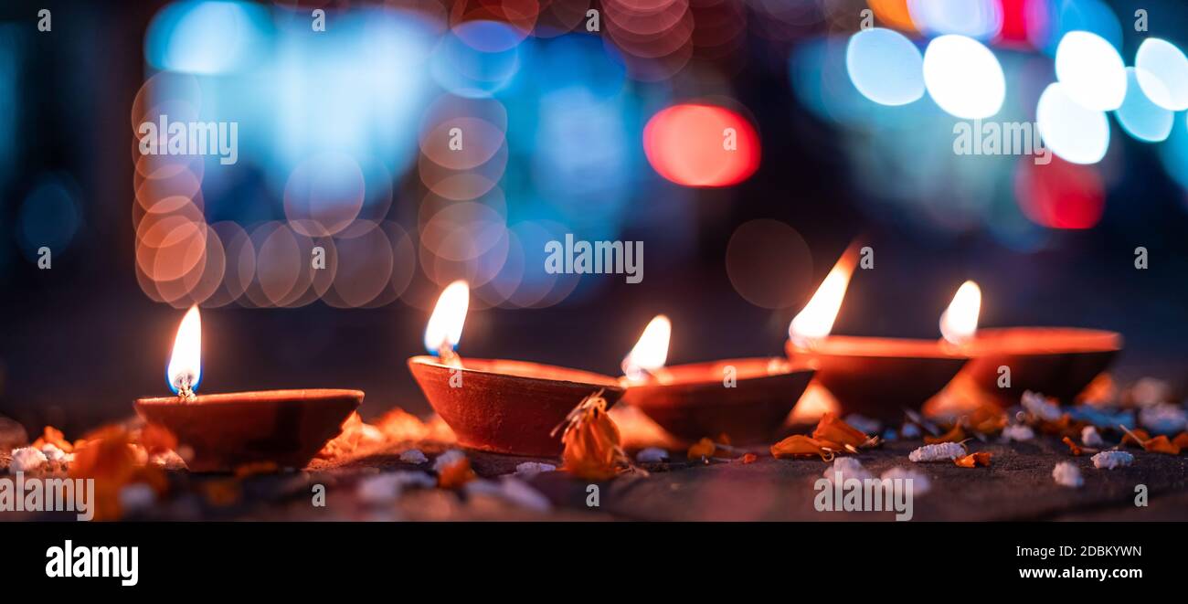Diwali lights background hi-res stock photography and images - Alamy