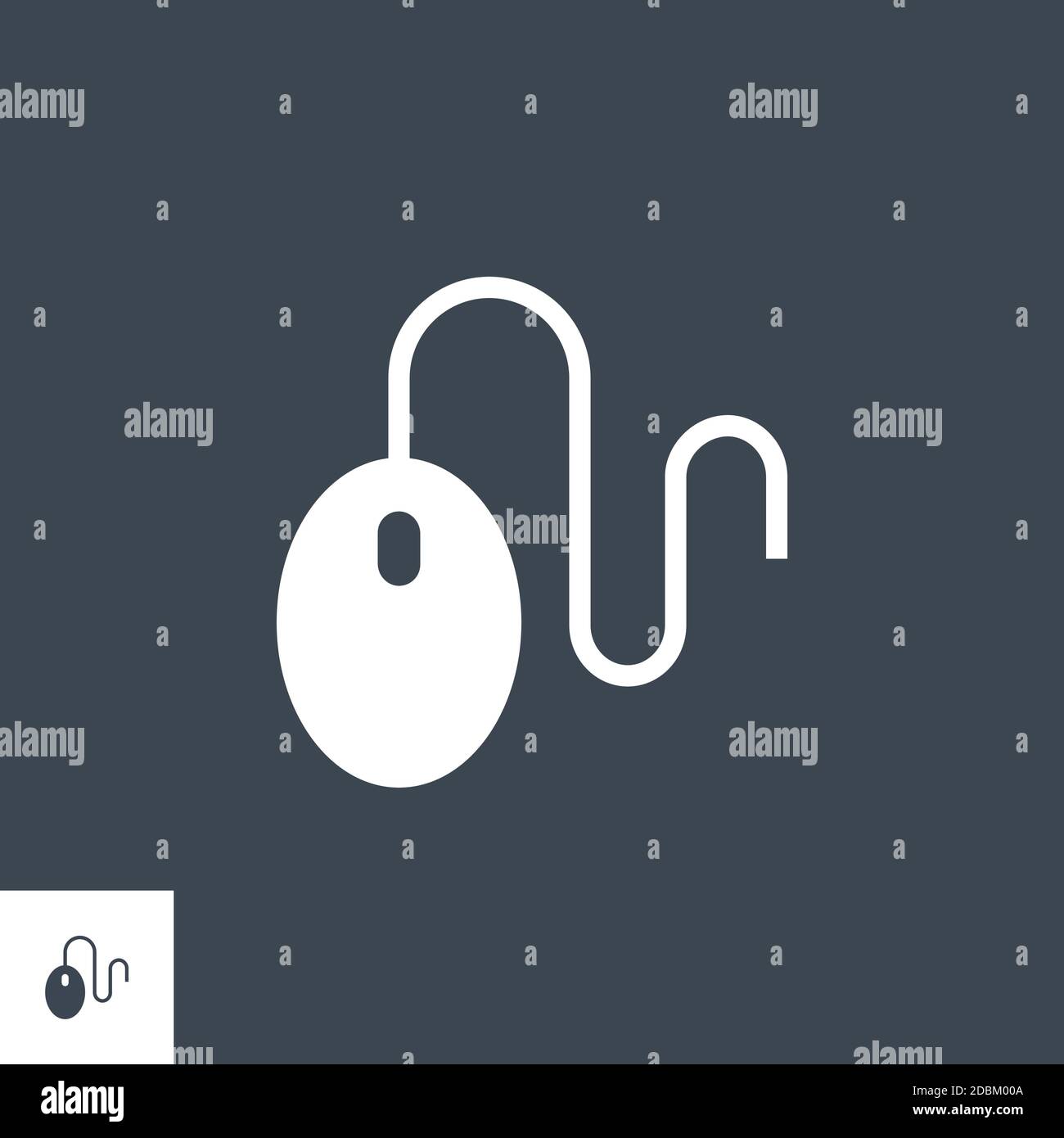 Computer Mouse related vector glyph icon Stock Vector Image & Art - Alamy