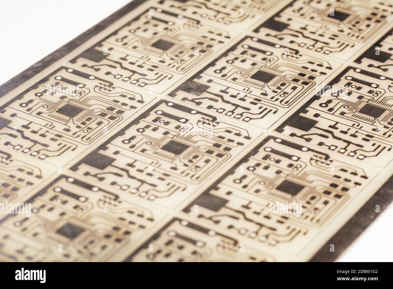 Billets of printed circuit boards for the manufacture of electronic