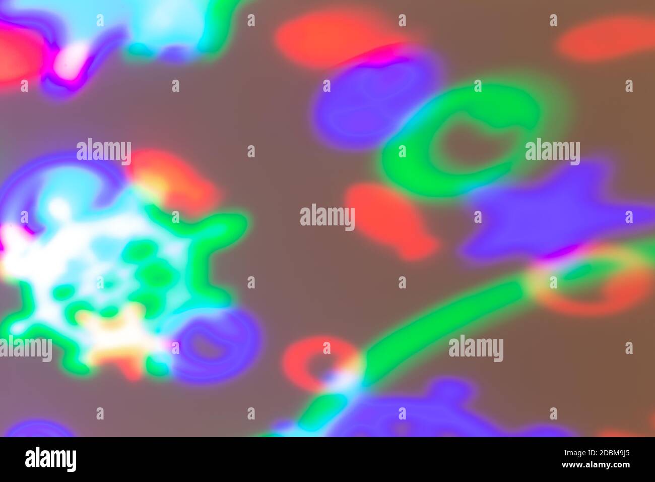 A Backgrounds made of different colored lighting effects Stock Photo